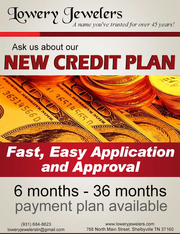 New Credit Plan